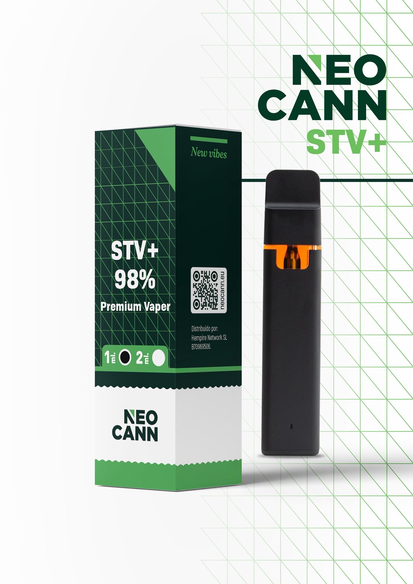 Vaper stv+ amnesia 1ml